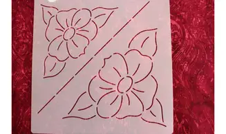 Roses sauvages - 12,7 cm et 16,5cm