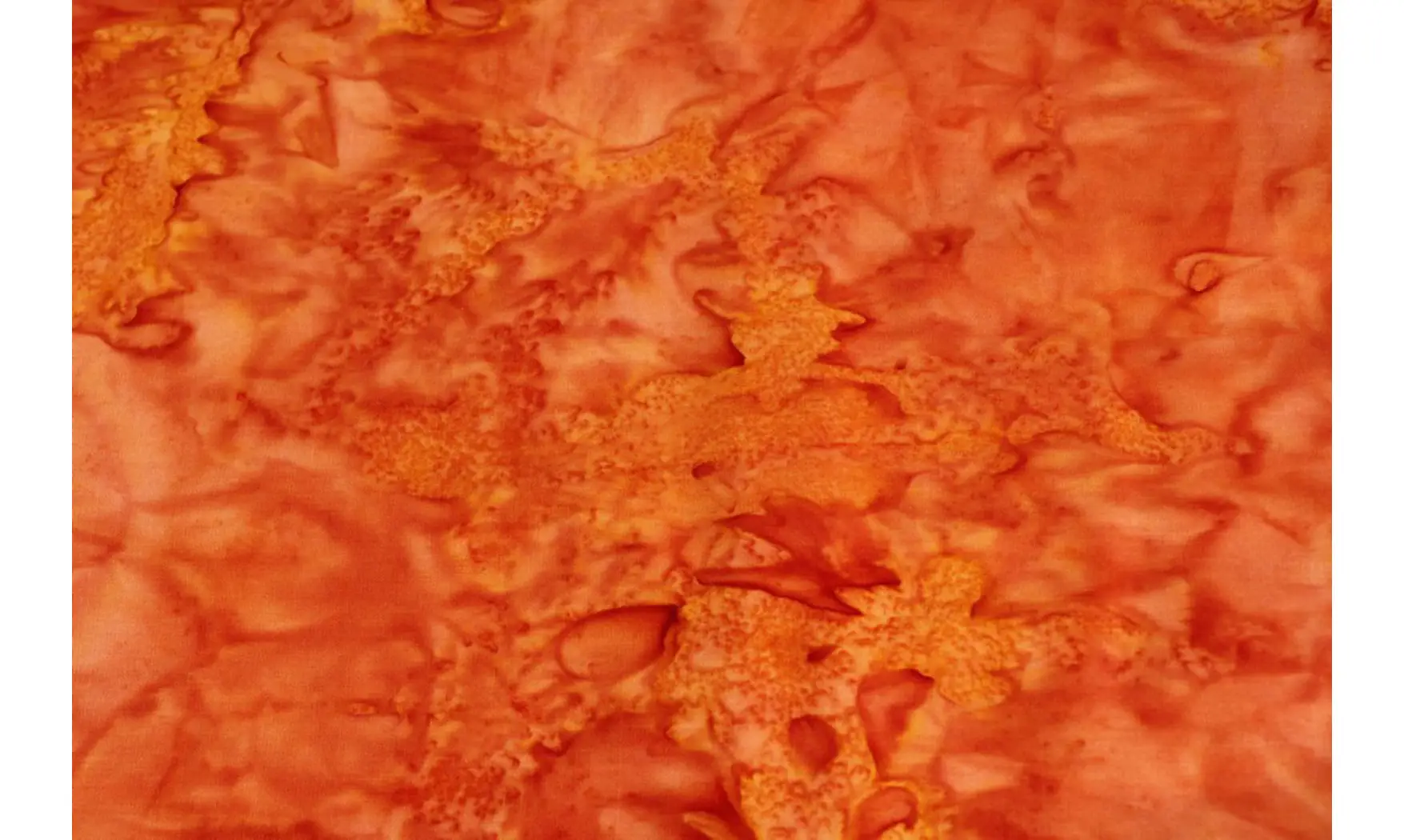 Batik orange citrouille