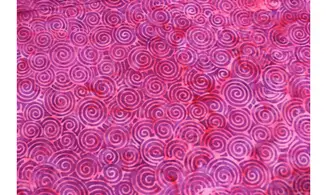 Batik spirales rose violet