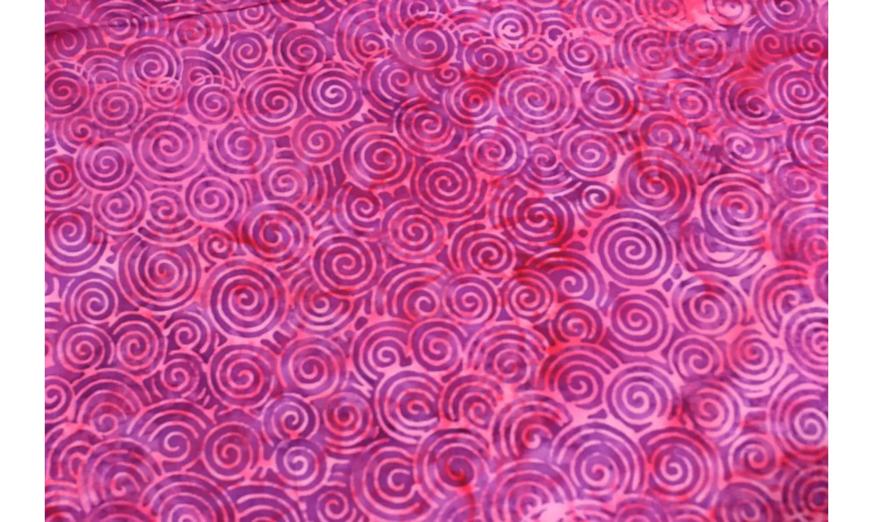 Batik spirales rose violet