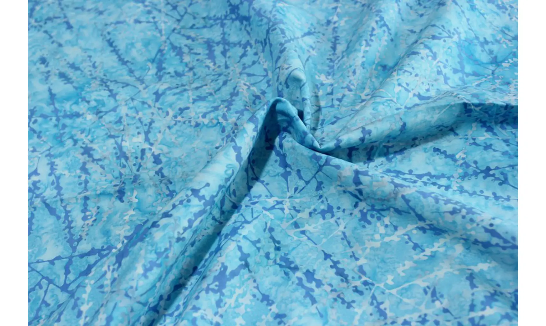 Batik bleu empreintes