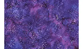 Batik violet pointillisme bleu blanc