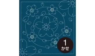 Coupon tissu Sashiko 33 x 66 cm