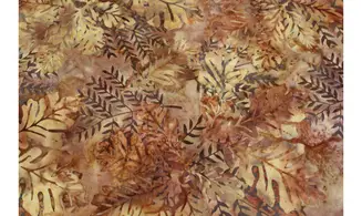 Batik feuilles de chêne