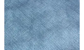 Tissu Burlap bleu