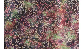 Batik fleurs de l'ombre