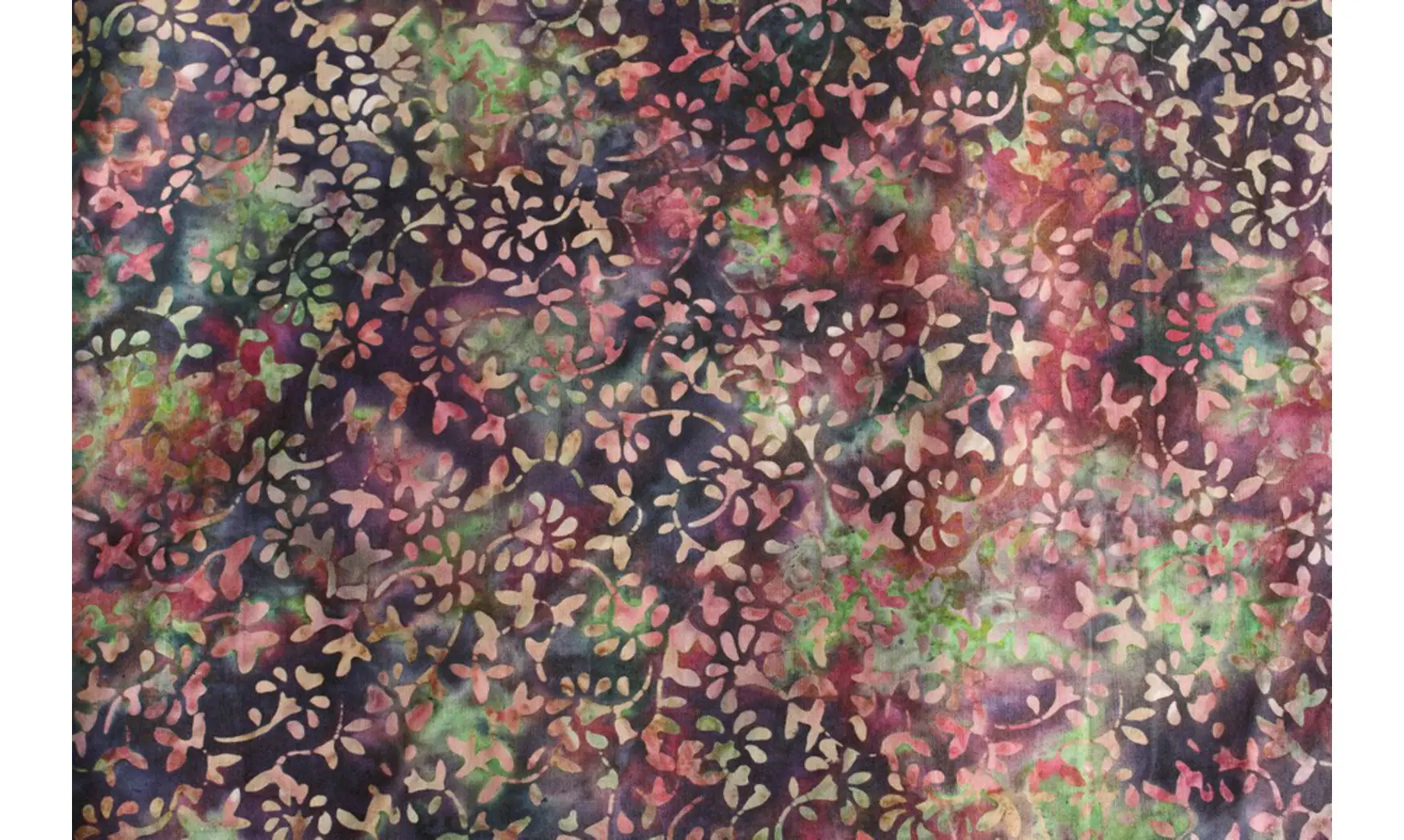 Batik fleurs de l'ombre