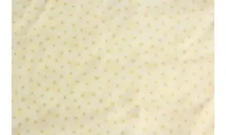 Tissu jaune étoiles