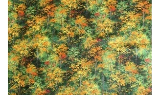 Tissu lumière de la forêt