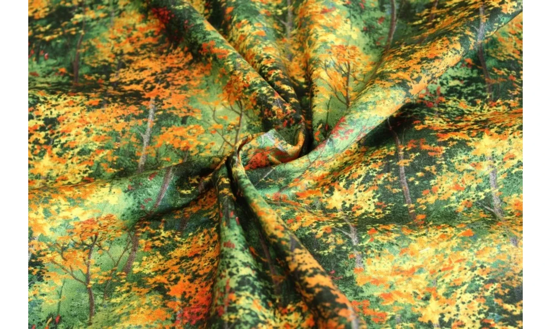 Tissu lumière de la forêt