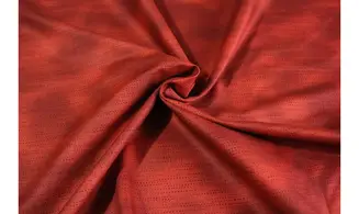 Tissu lignes japonaises brique