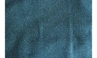 Tissu faux uni grains bleu canard