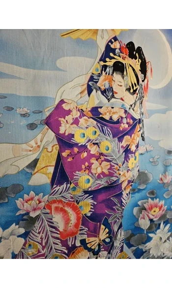 Panneau geïsha Azuma