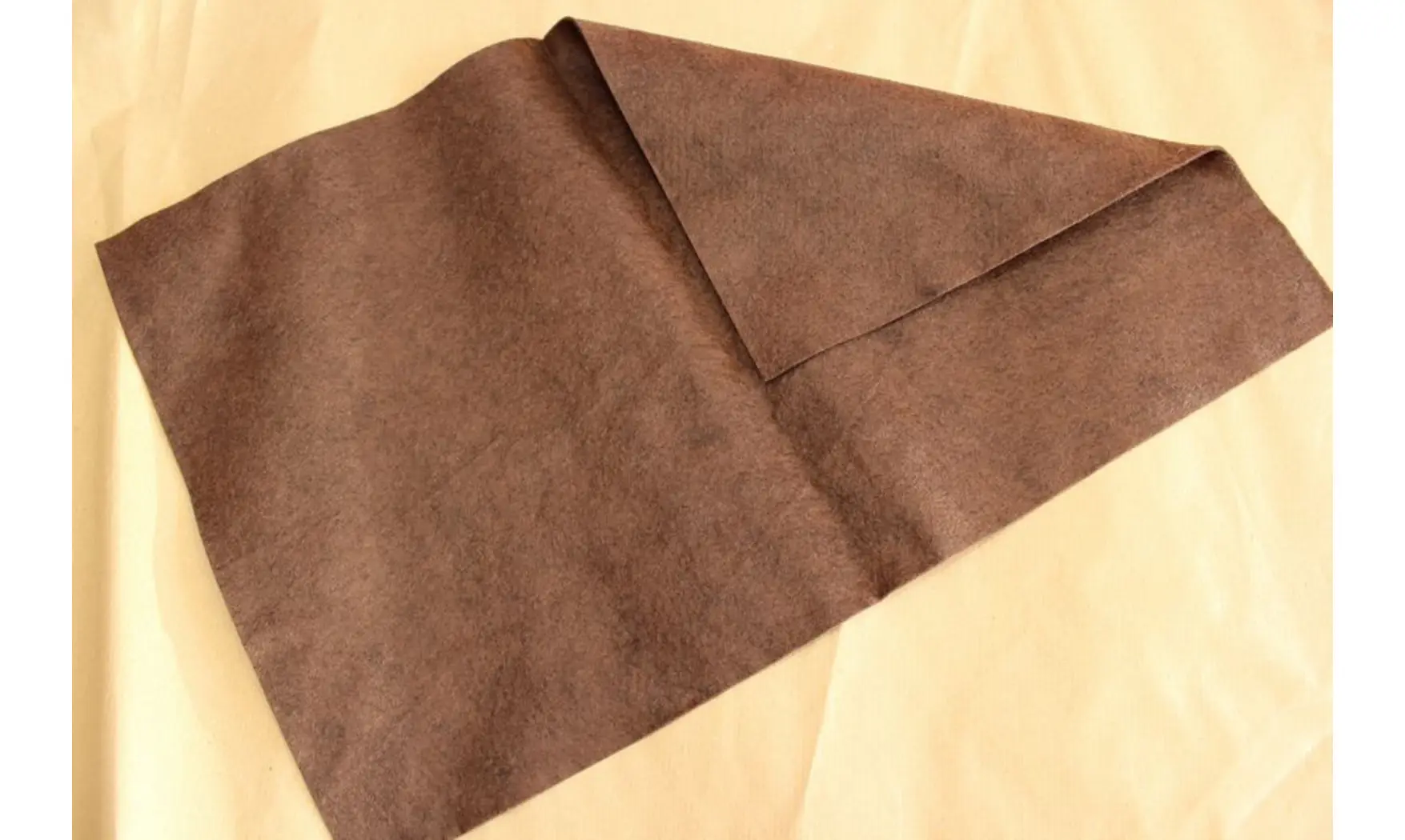 Feutrine marron 45x30cm