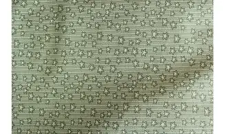 Tissu étoiles vert d'eau