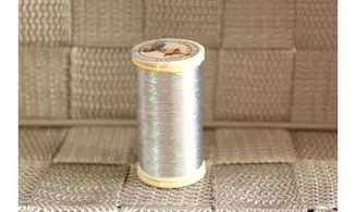 Fil métallisé argenté