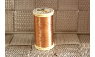 Fil métallisé cuivre clair