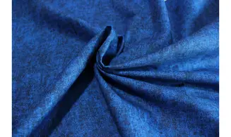 Tissu bleu nuit Mélange