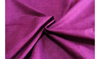 Tissu prune Mélange
