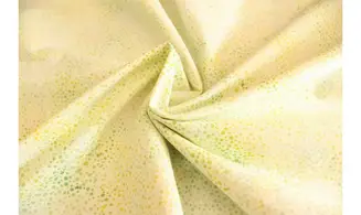Batik pointillisme jaune vert