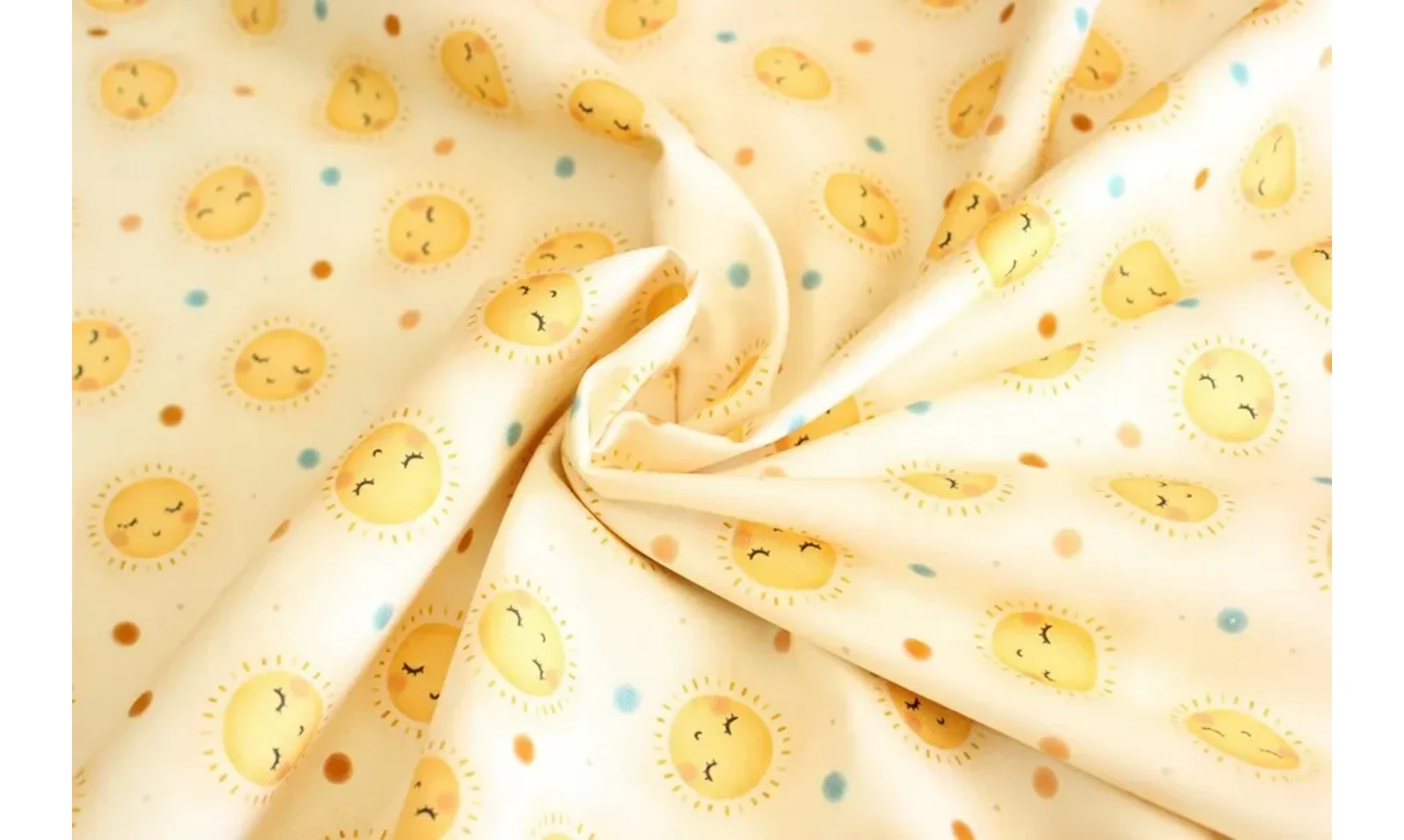 Tissu la sieste des soleils