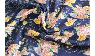 Tissu vol d'éventails