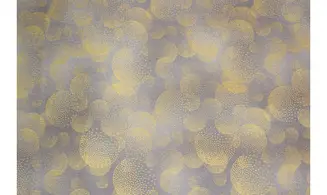 Tissu japonais Kyoto gris doré