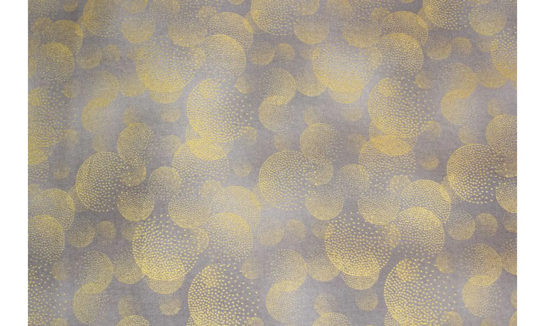 Tissu japonais Kyoto gris doré