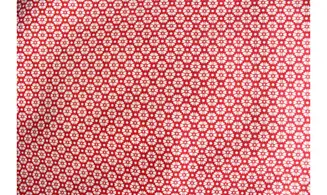 Tissu Rouge et Blanc Basic