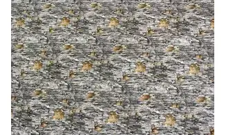 Tissu écorce d'arbre gris