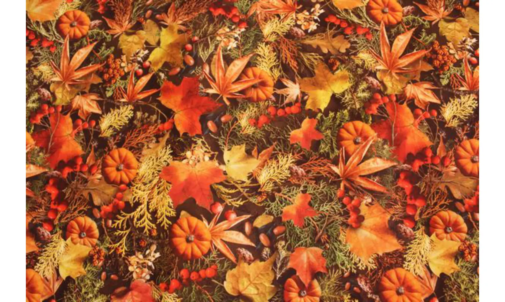 Tissu scène d'automne