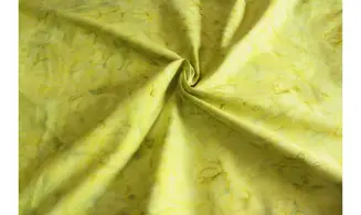 Batik vert jaune