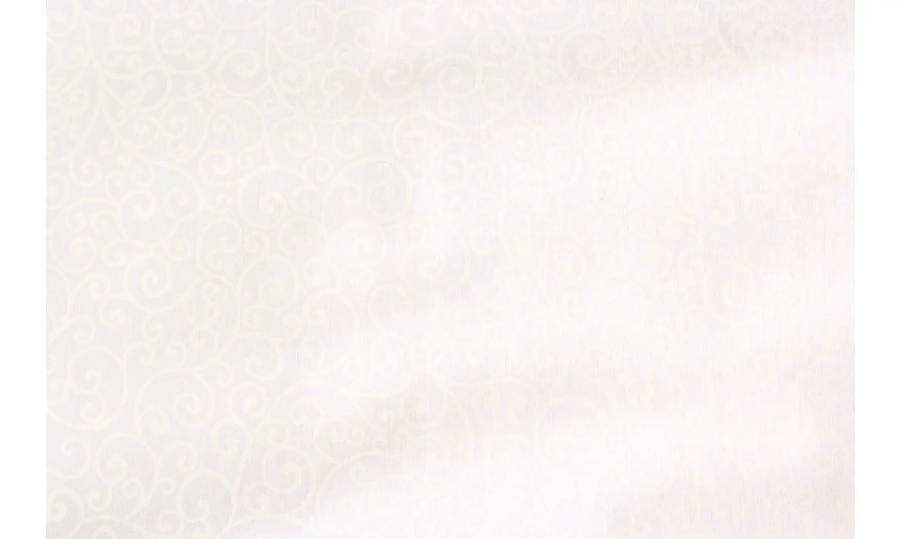 Tissu blanc volutes