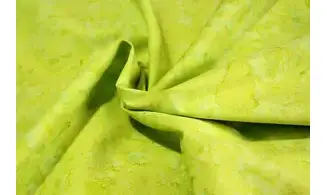 Batik vert jaune