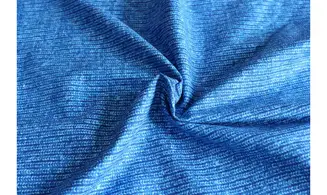 Tissu mailles de bleus