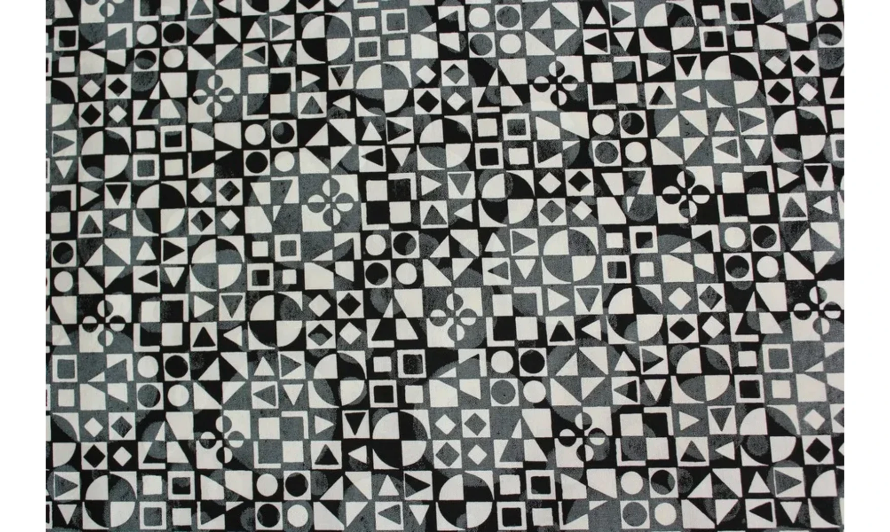 Tissu art de géométrie