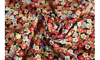 Tissu japonais Lotus