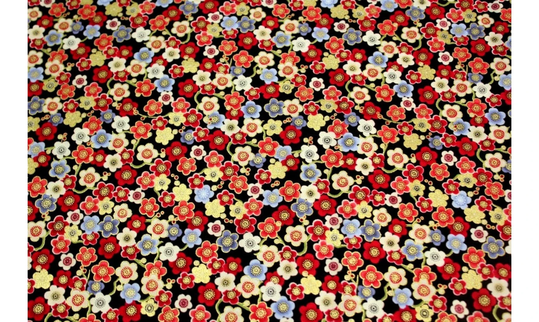 Tissu japonais Lotus