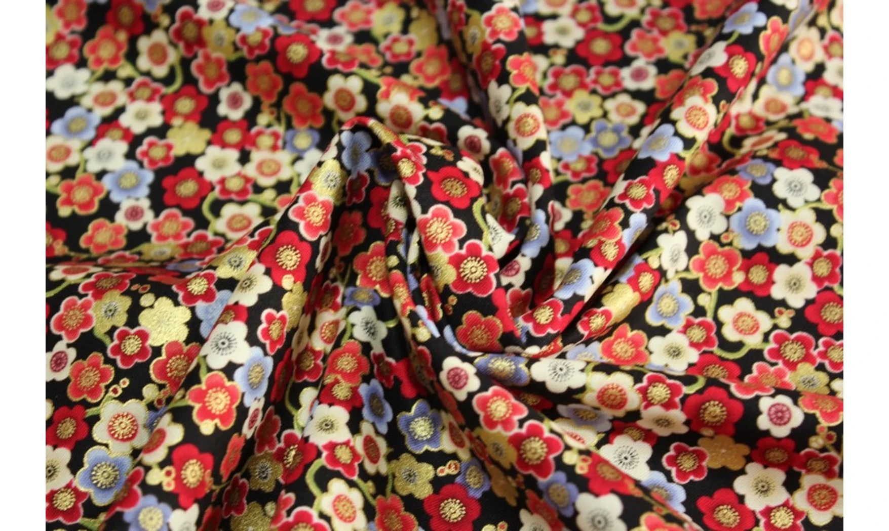 Tissu japonais Lotus