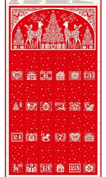 Calendrier de l'avent Scandinave