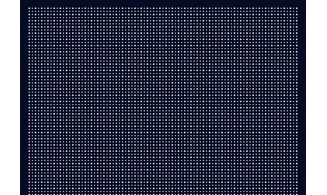 Coupon tissu Sashiko grille