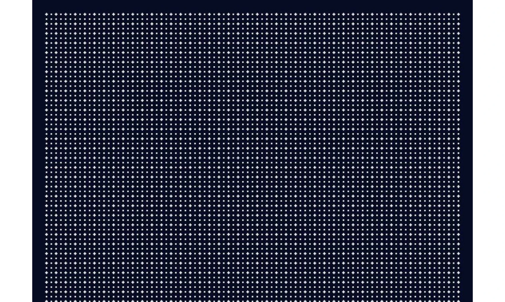 Coupon tissu Sashiko grille