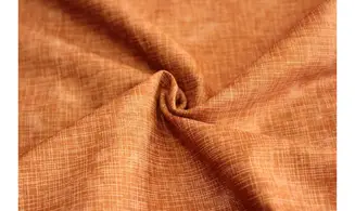 Tissu linen Cannelle