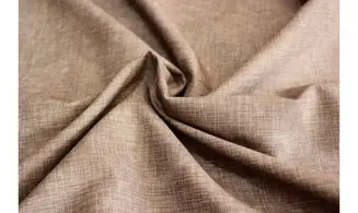 Tissu linen Sépia