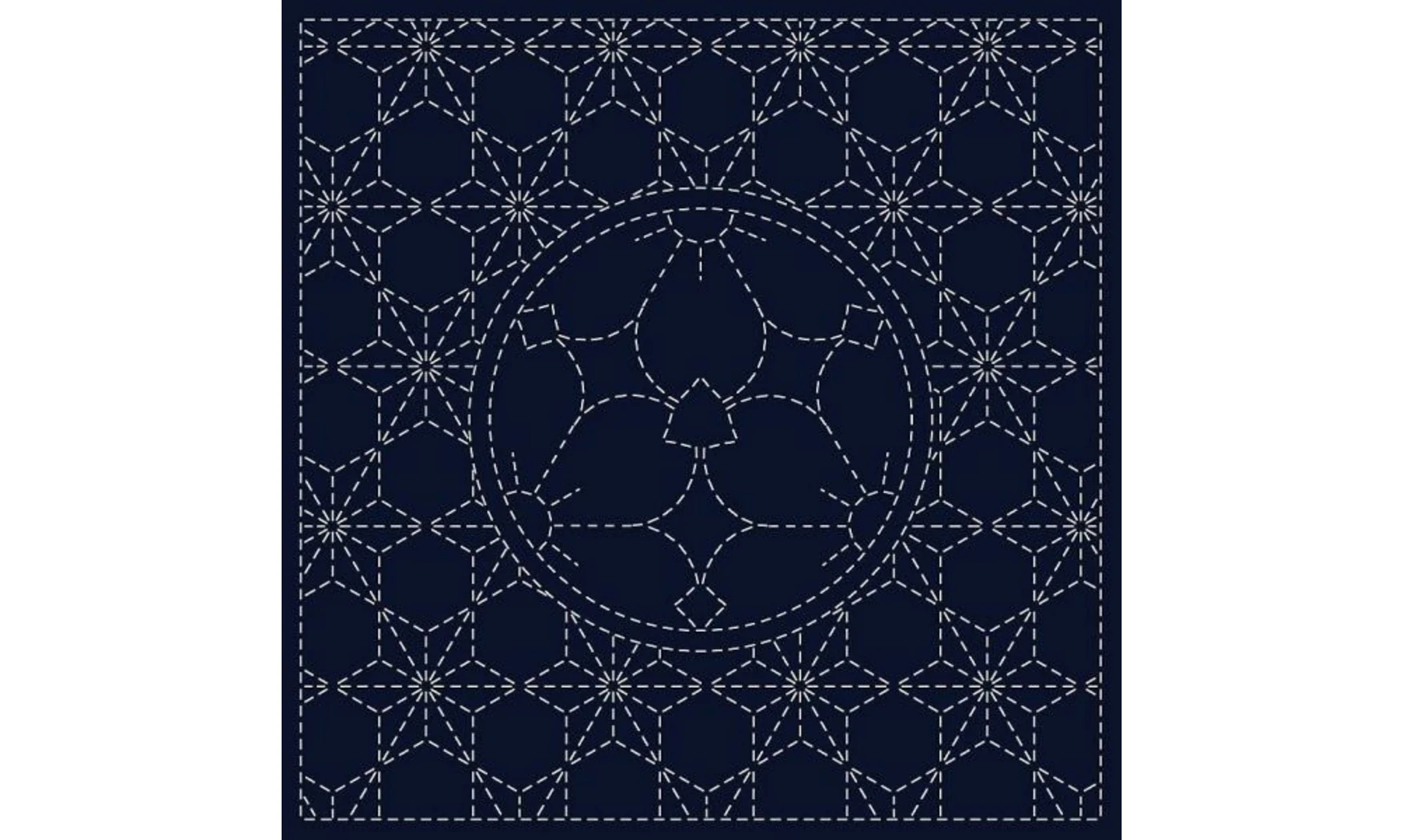 Coupon tissu Sashiko 33 x 66 cm Fujita