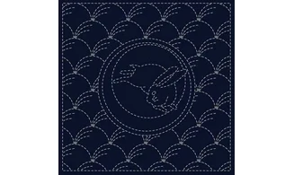 Coupon tissu Sashiko 33 x 66 cm Fujita