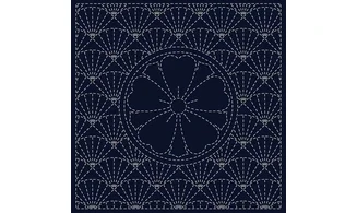 Coupon tissu Sashiko 33 x 66 cm Fujita