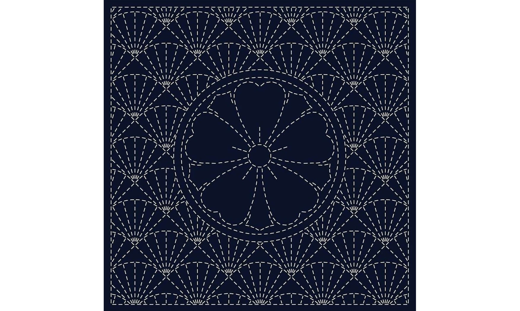 Coupon tissu Sashiko 33 x 66 cm Fujita