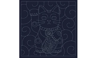 Coupon tissu Sashiko 33 x 66 cm Fujita