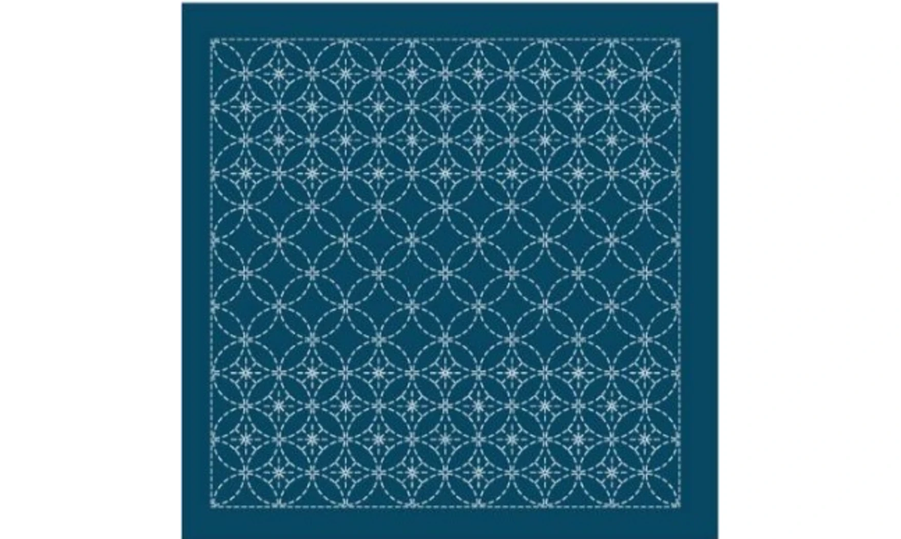 Coupon tissu Sashiko 33 x 66 cm